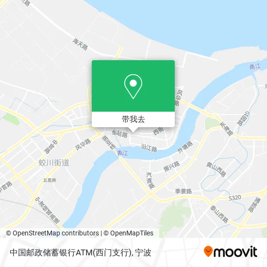 中国邮政储蓄银行ATM(西门支行)地图