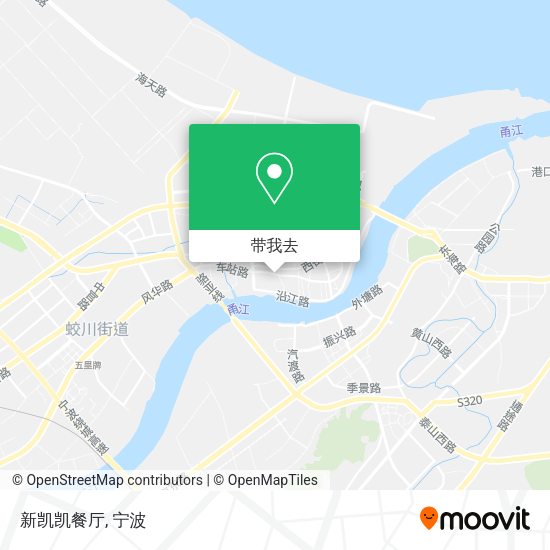 新凯凯餐厅地图