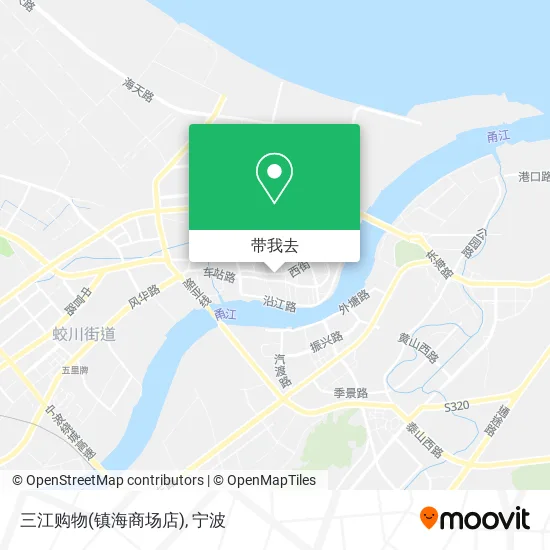 三江购物(镇海商场店)地图