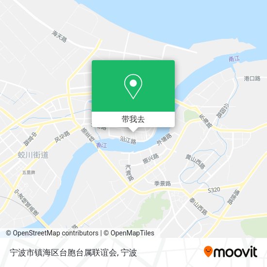 宁波市镇海区台胞台属联谊会地图