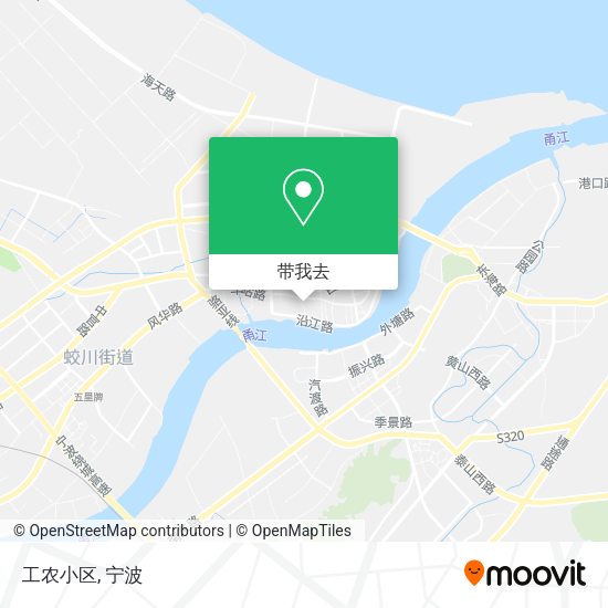 工农小区地图
