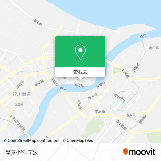 繁景小区地图
