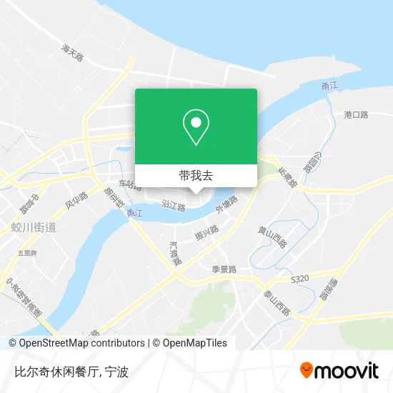 比尔奇休闲餐厅地图