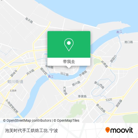 泡芙时代手工烘焙工坊地图
