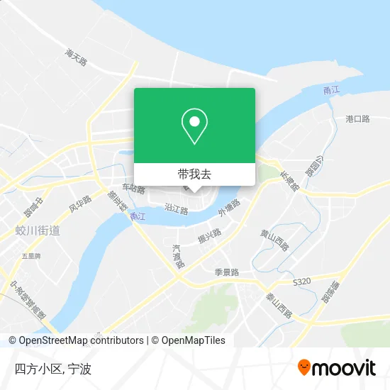 四方小区地图
