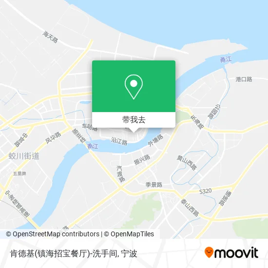 肯德基(镇海招宝餐厅)-洗手间地图