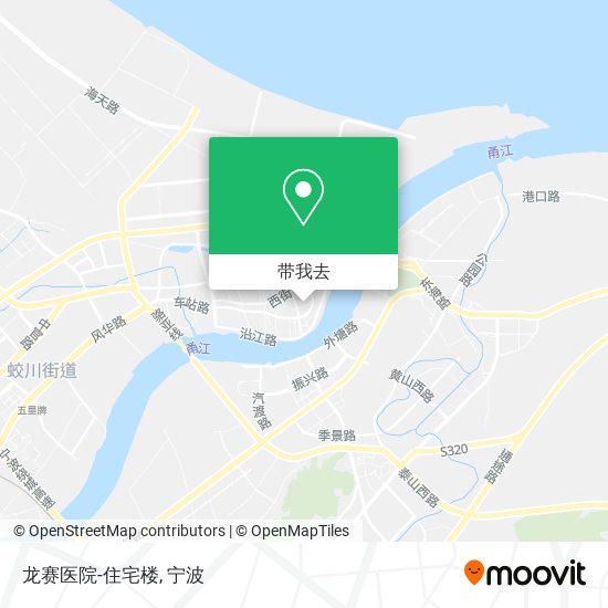 龙赛医院-住宅楼地图