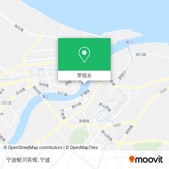宁波蛟川宾馆地图
