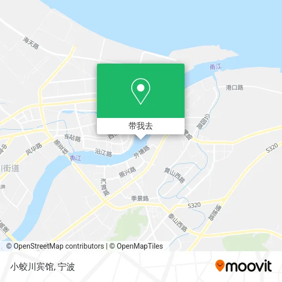 小蛟川宾馆地图