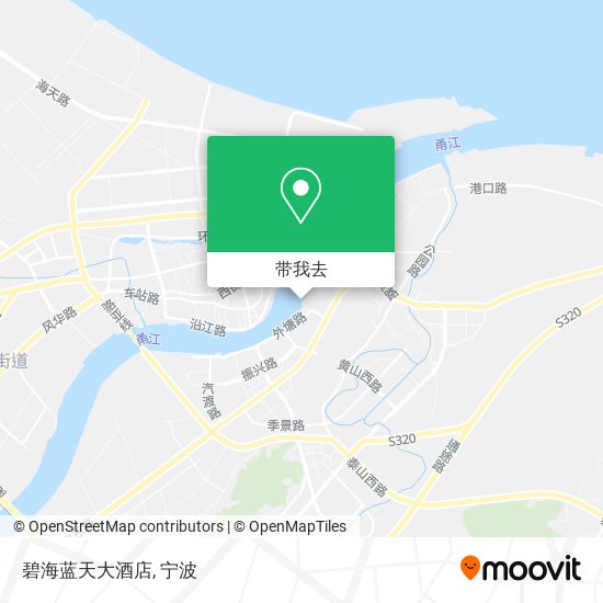 碧海蓝天大酒店地图