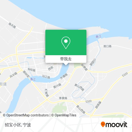 招宝小区地图