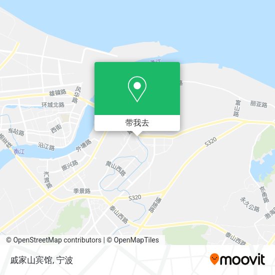 戚家山宾馆地图