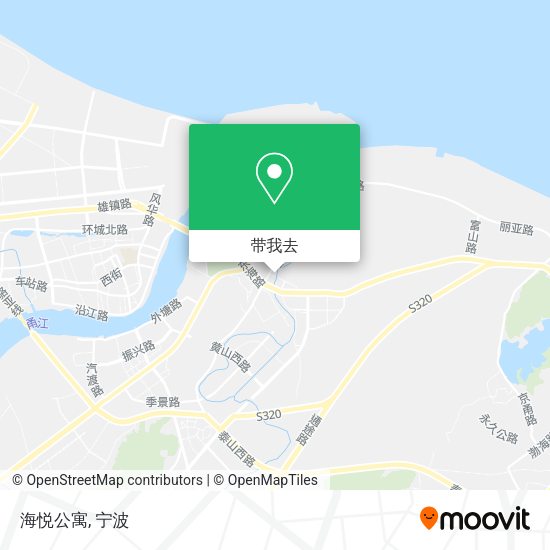 海悦公寓地图