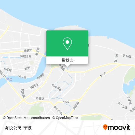 海悦公寓地图