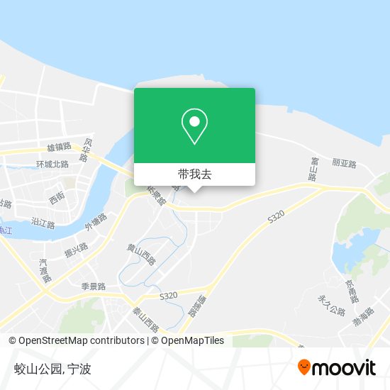 蛟山公园地图