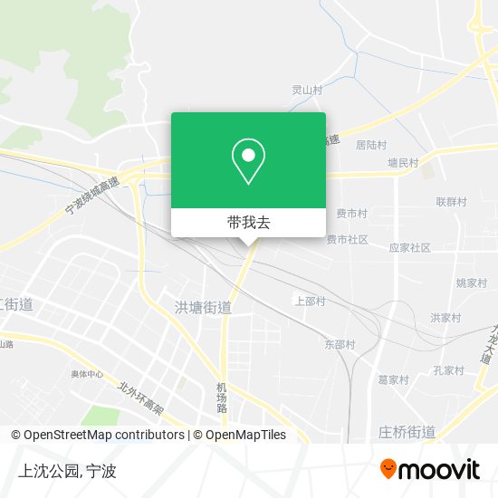 上沈公园地图