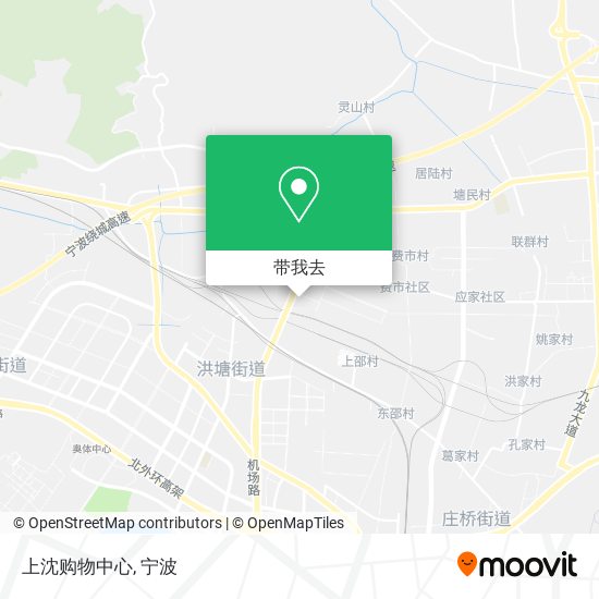 上沈购物中心地图