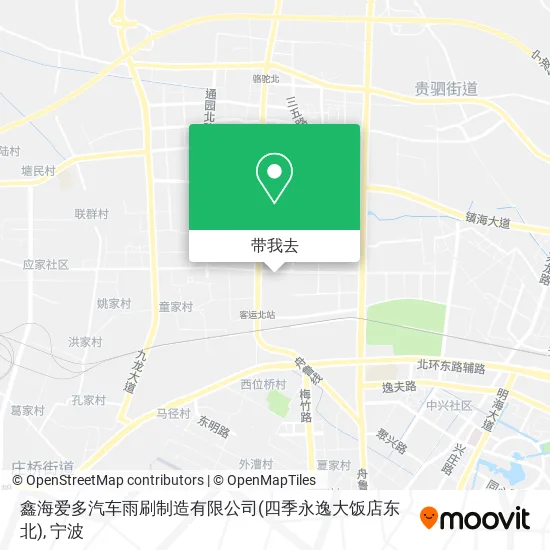 鑫海爱多汽车雨刷制造有限公司(四季永逸大饭店东北)地图
