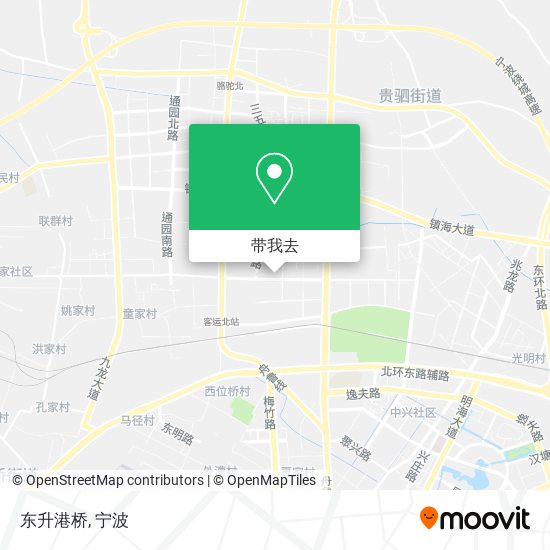 东升港桥地图