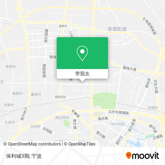 保利城3期地图