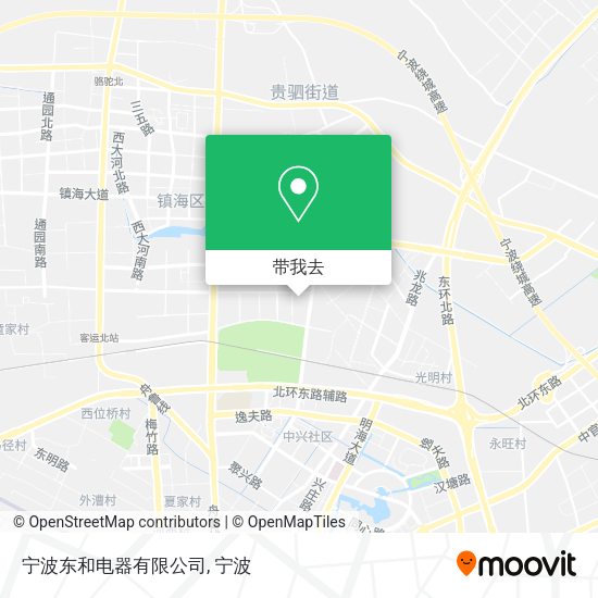 宁波东和电器有限公司地图