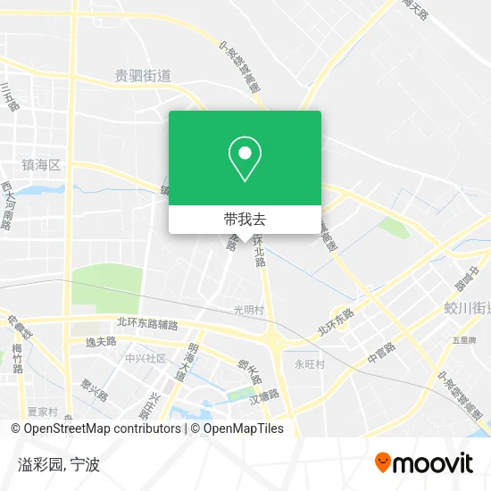 溢彩园地图