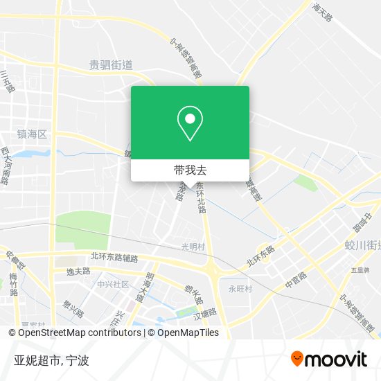 亚妮超市地图
