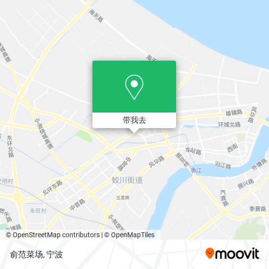 俞范菜场地图