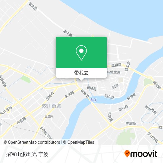 招宝山派出所地图
