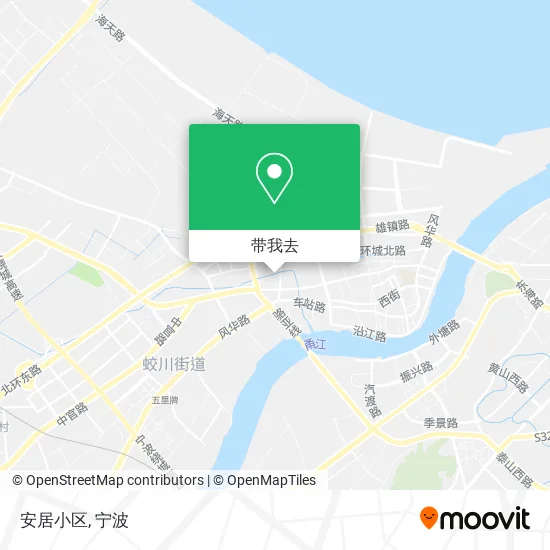 安居小区地图