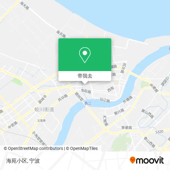 海苑小区地图