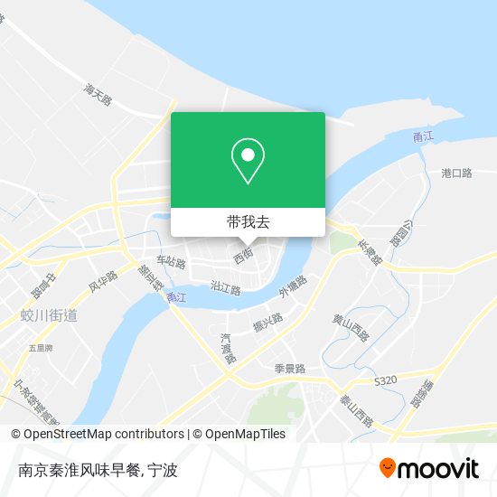 南京秦淮风味早餐地图