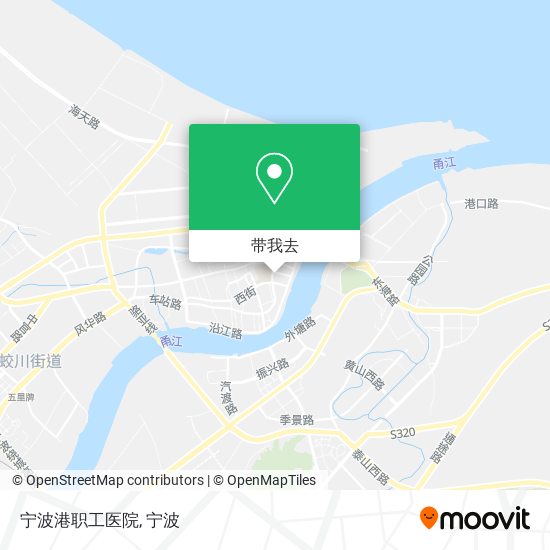 宁波港职工医院地图