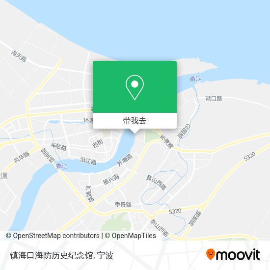 镇海口海防历史纪念馆地图