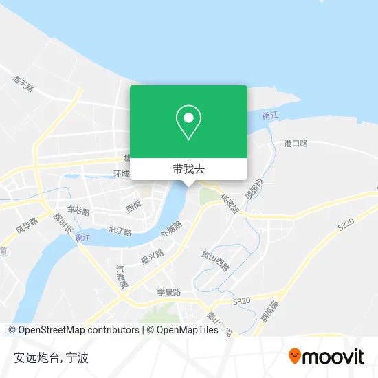 安远炮台地图