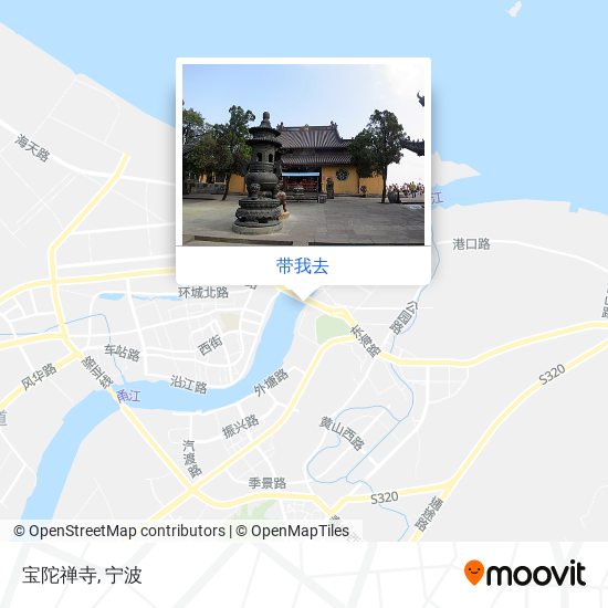 宝陀禅寺地图