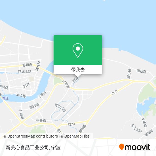 新美心食品工业公司地图