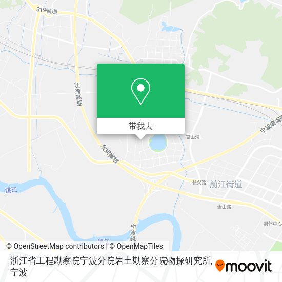 浙江省工程勘察院宁波分院岩土勘察分院物探研究所地图