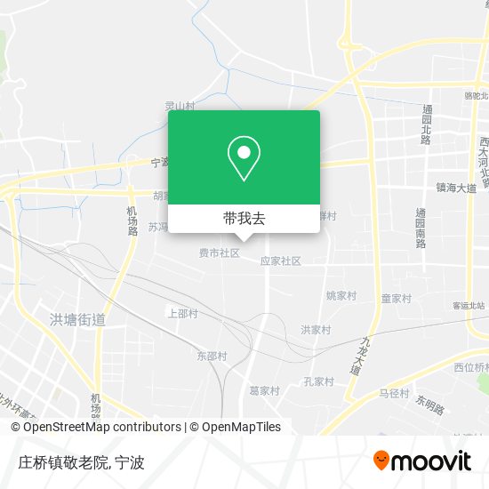 庄桥镇敬老院地图