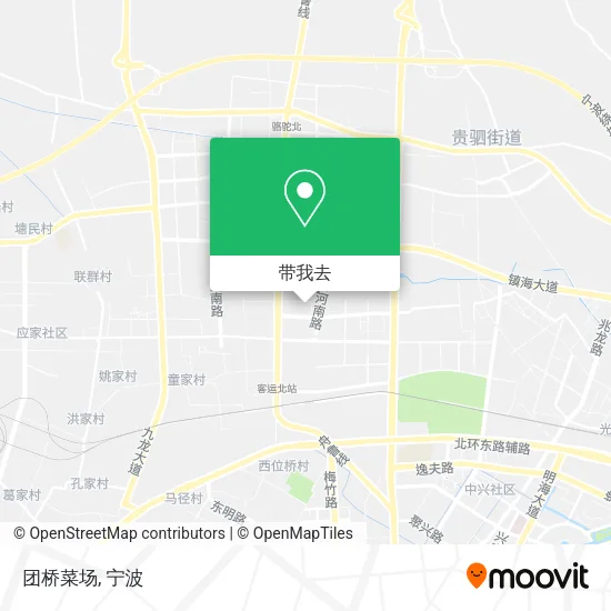团桥菜场地图