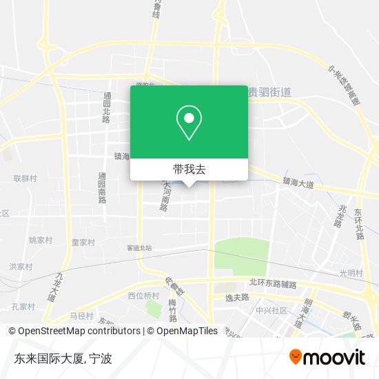 东来国际大厦地图
