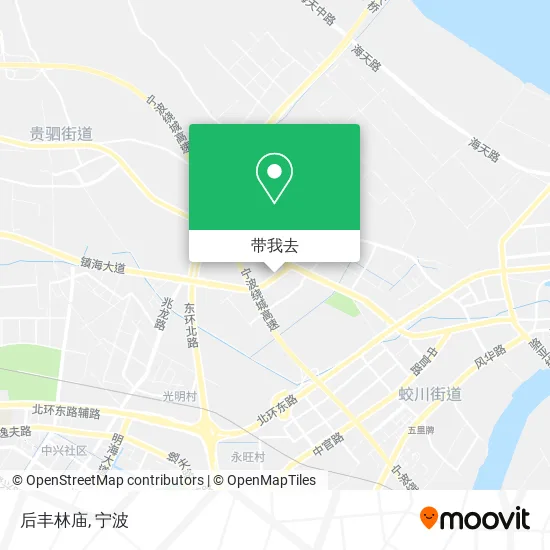 后丰林庙地图