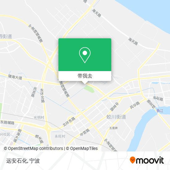 远安石化地图