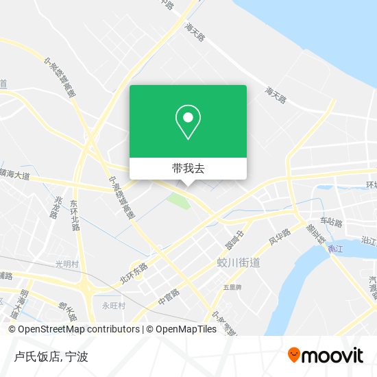 卢氏饭店地图