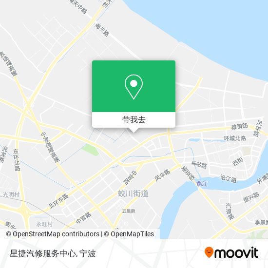 星捷汽修服务中心地图