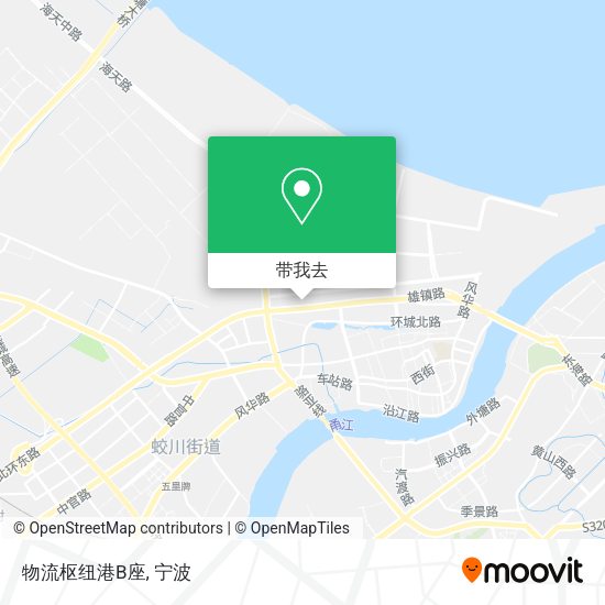 物流枢纽港B座地图