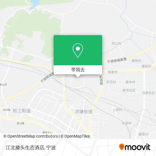 江北滕头生态酒店地图