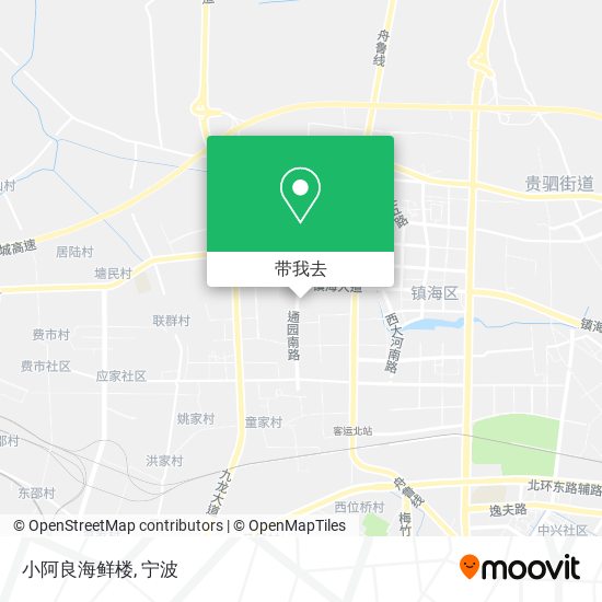 小阿良海鲜楼地图