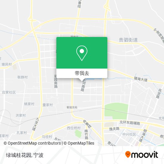 绿城桂花园地图