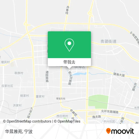 华晨雅苑地图